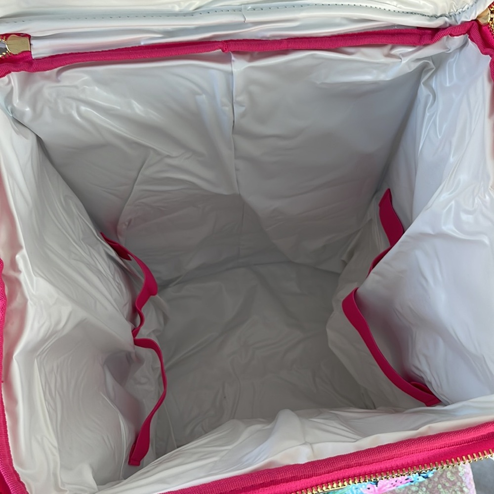 🔥🔥🆕💕🌴LILLY PULITZER🌴WINE CARRIER BRINGING MERMAID BACK - Picture 8 of 10